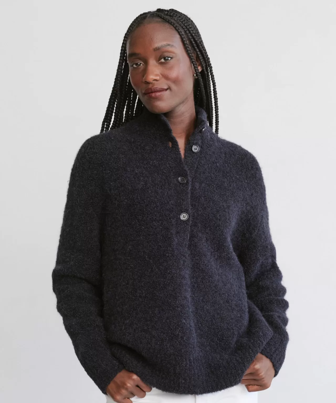 Jenni Kayne Boucle Button Pullover