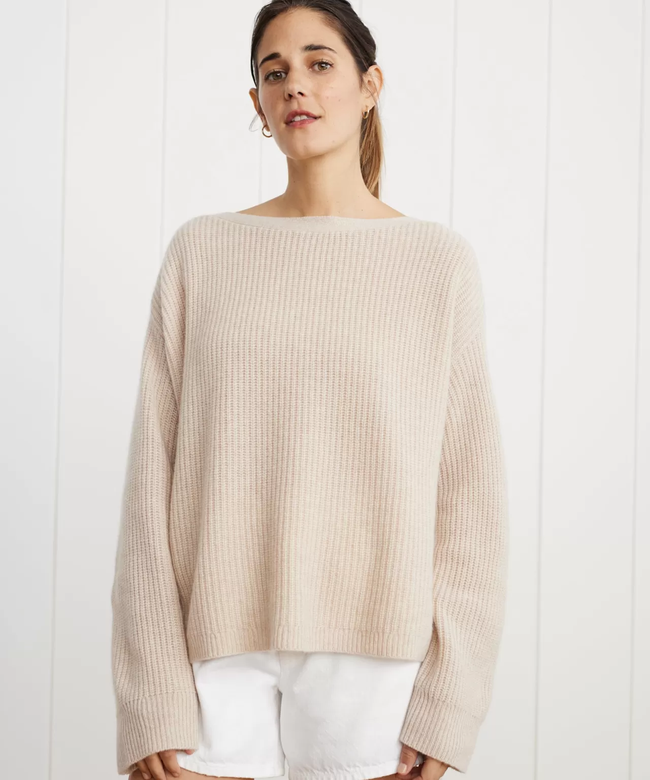 Jenni Kayne Cashmere Boatneck Sweater