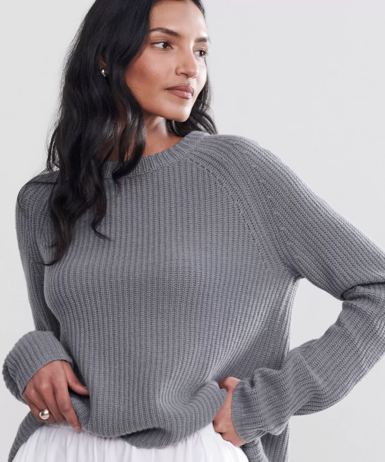 Jenni Kayne Cashmere Fisherman Sweater