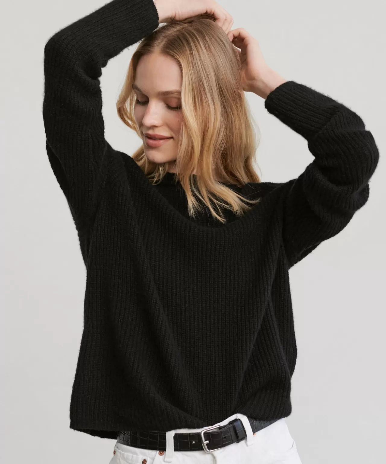 Jenni Kayne Cashmere Fisherman Sweater