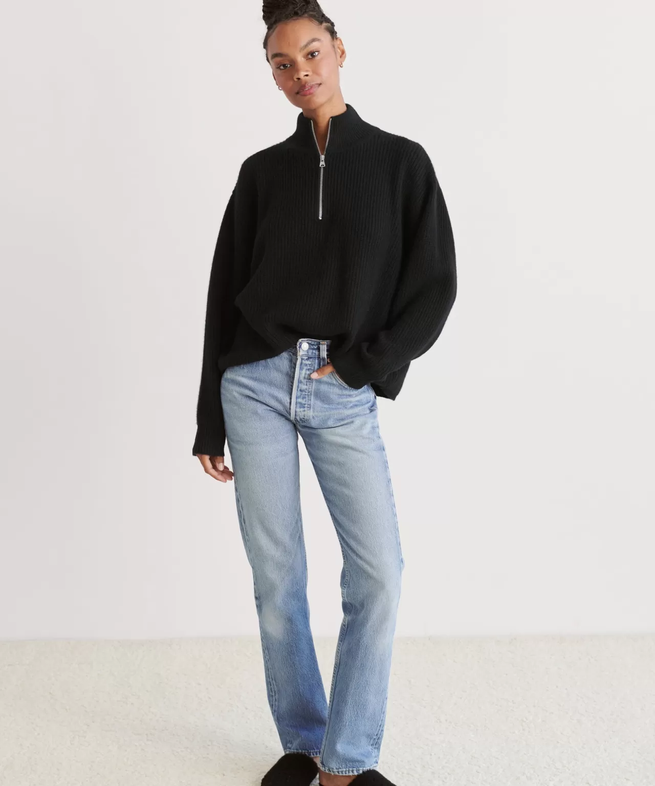 Jenni Kayne Cashmere Half Zip