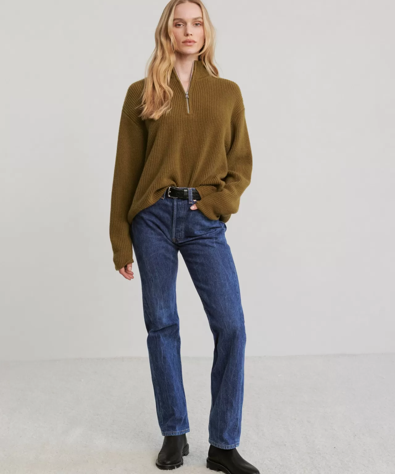 Jenni Kayne Cashmere Half Zip