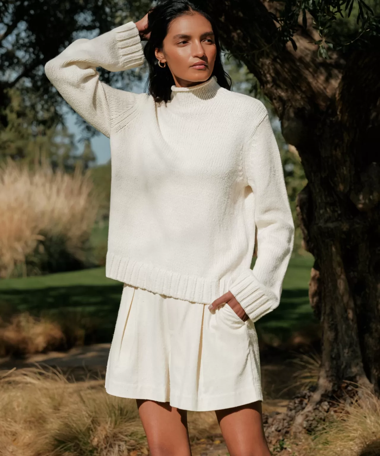 Jenni Kayne Classic Mockneck Pullover