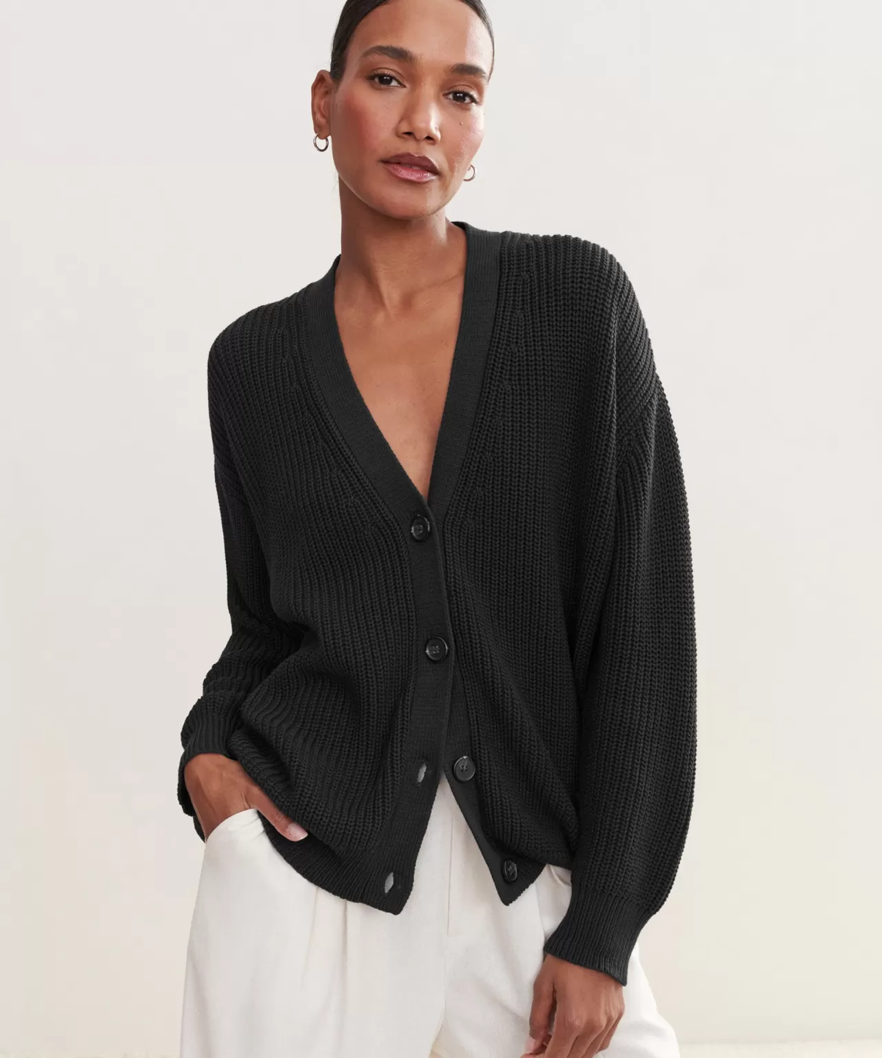 Jenni Kayne Cotton Cocoon Cardigan