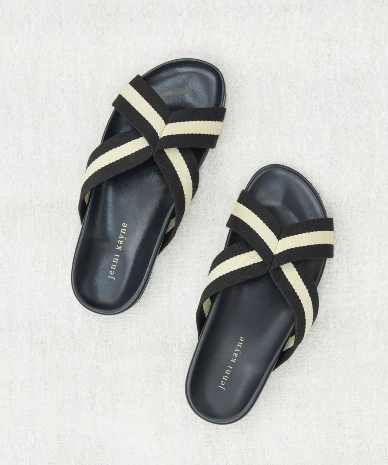 Jenni Kayne Cotton Crossover Sandal