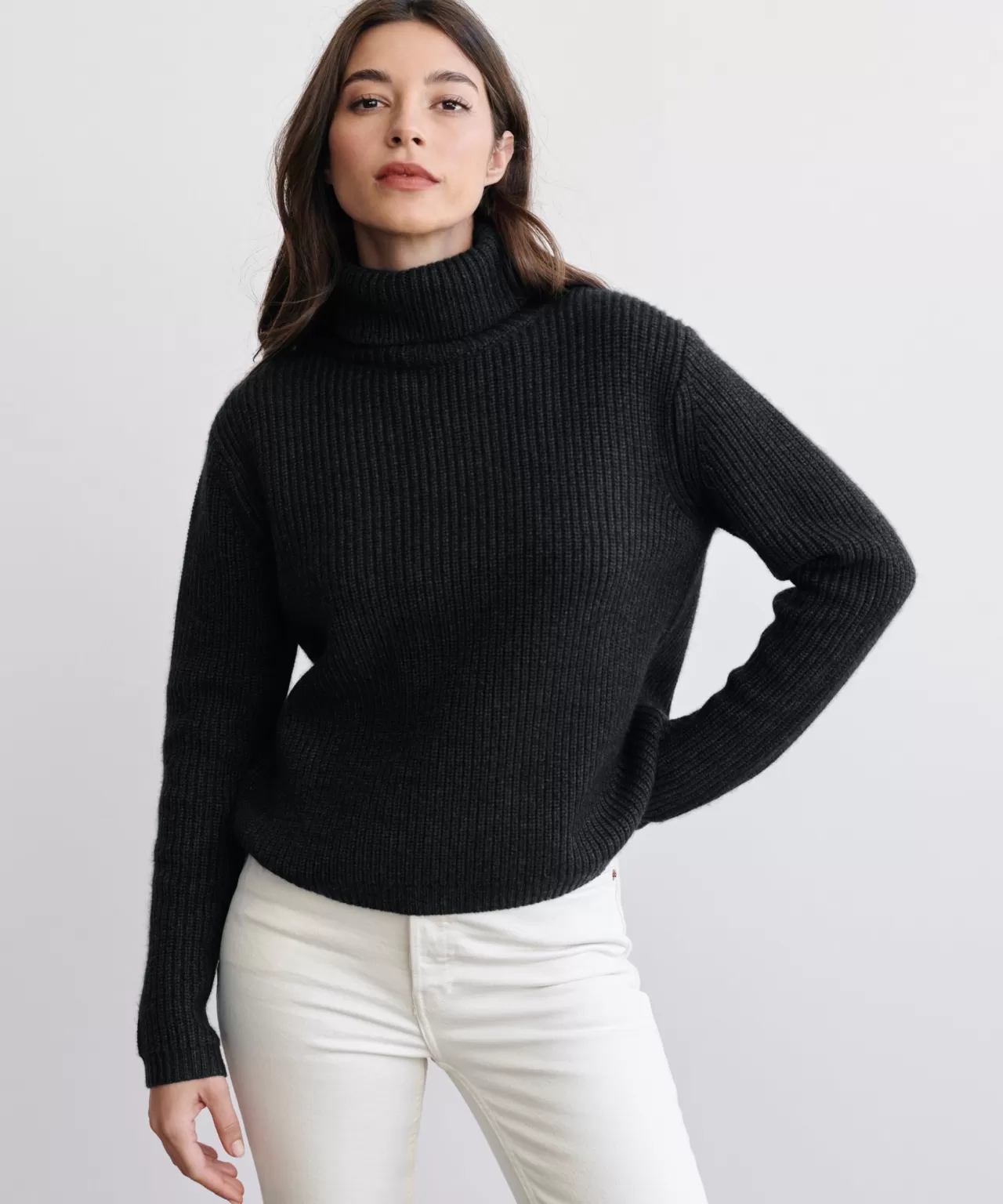 Jenni Kayne Cropped Turtleneck