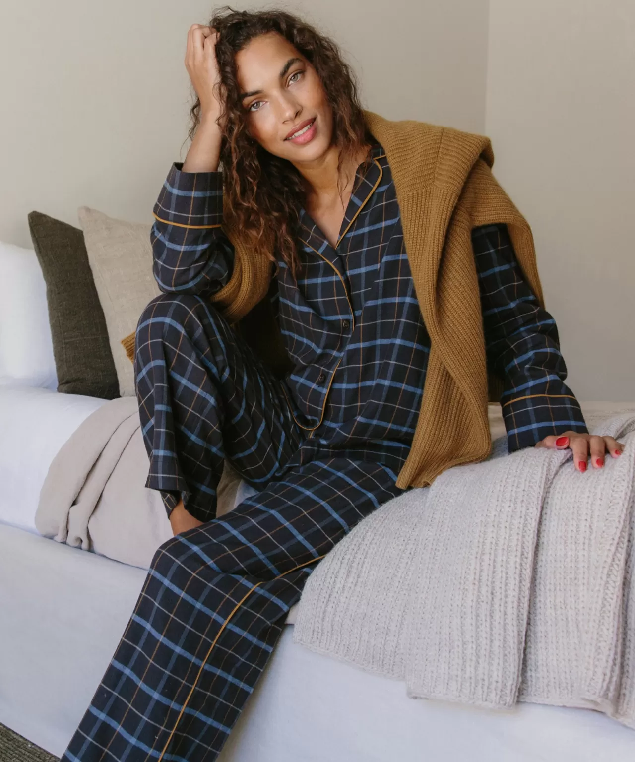 Jenni Kayne Flannel Pajama Top