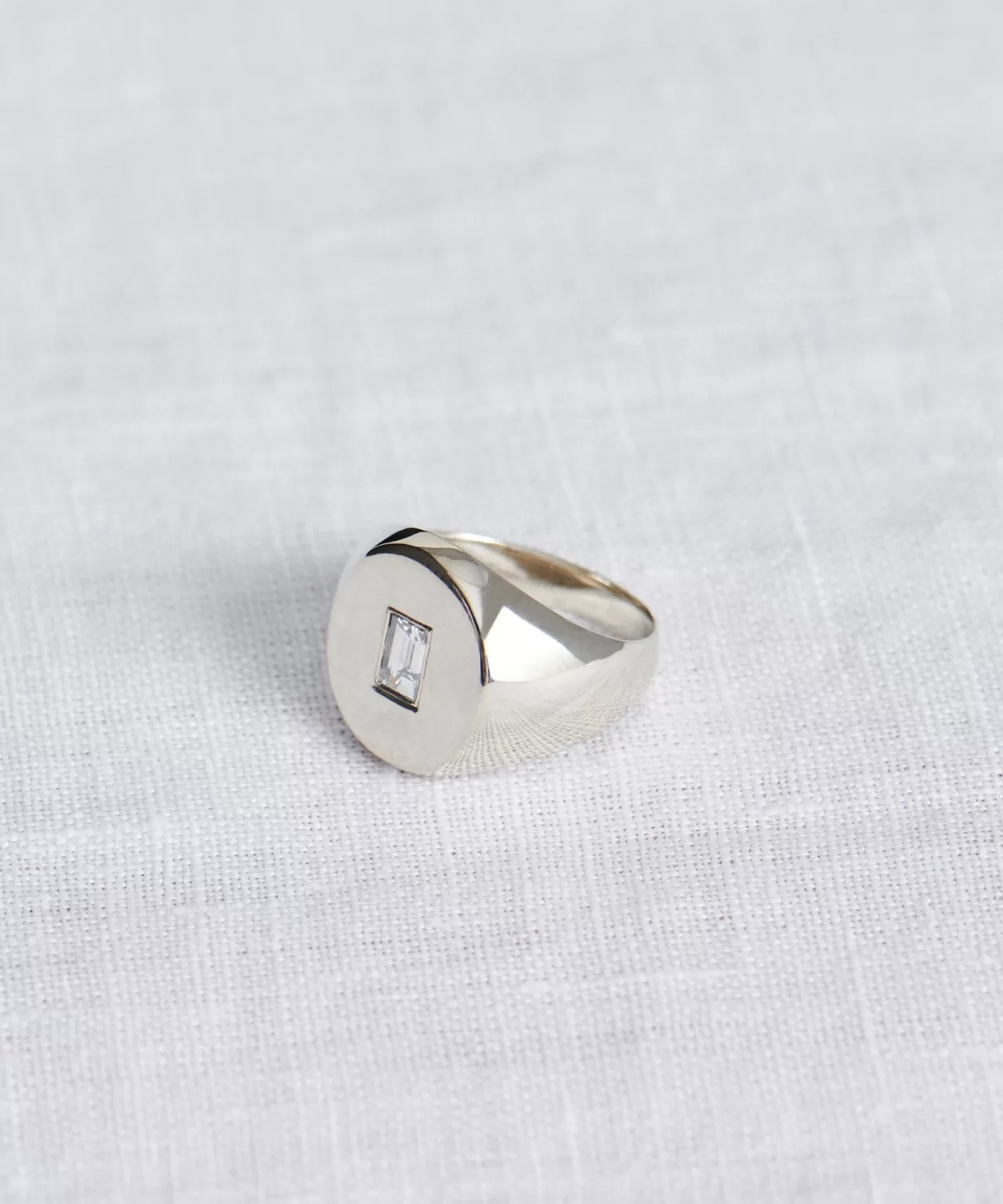 Jenni Kayne Gemma Baguette Signet Ring