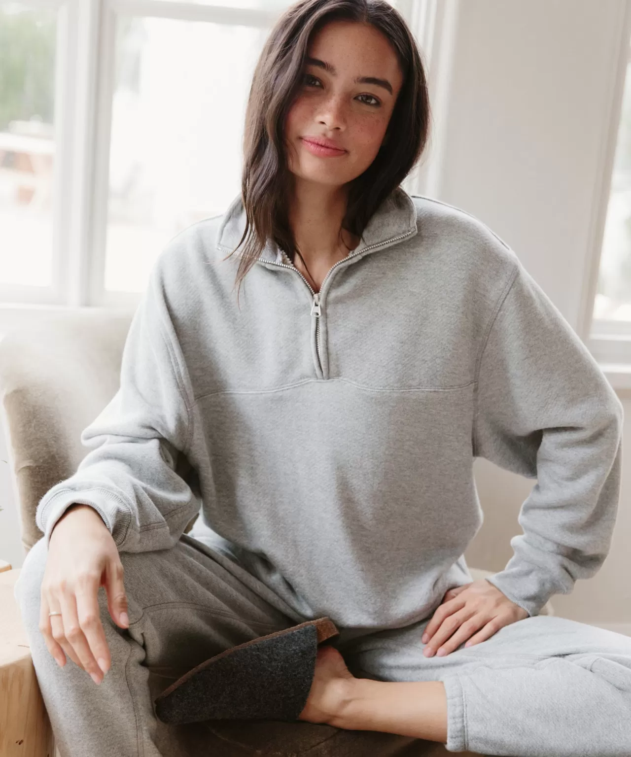 Jenni Kayne Half Zip Sweatshirt