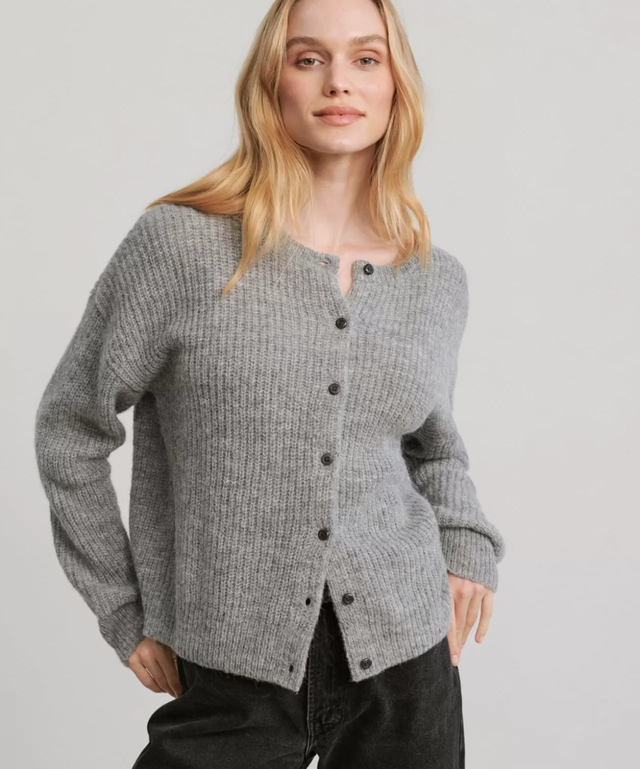 Jenni Kayne Hayes Crewneck Cardigan