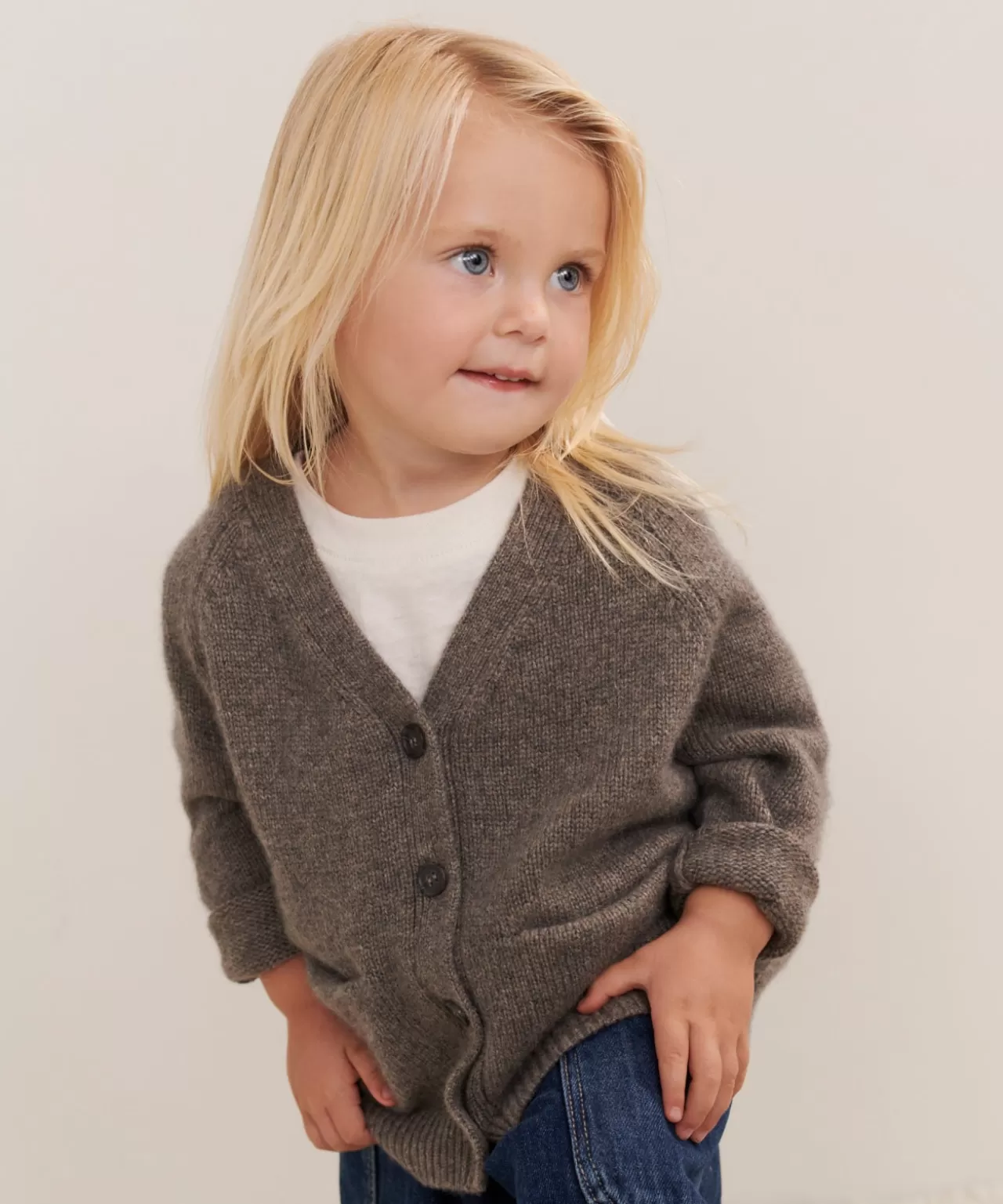 Kids Jenni Kayne Kids' Cashmere Stanford Cardigan