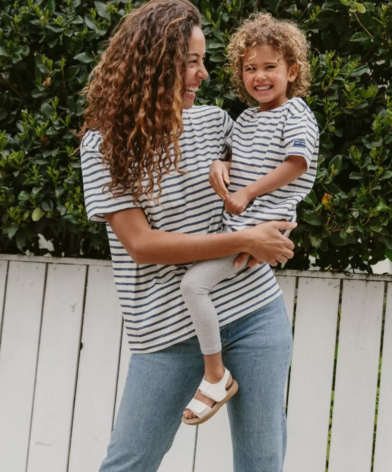 Kids Jenni Kayne Kids' Rue Striped Tee