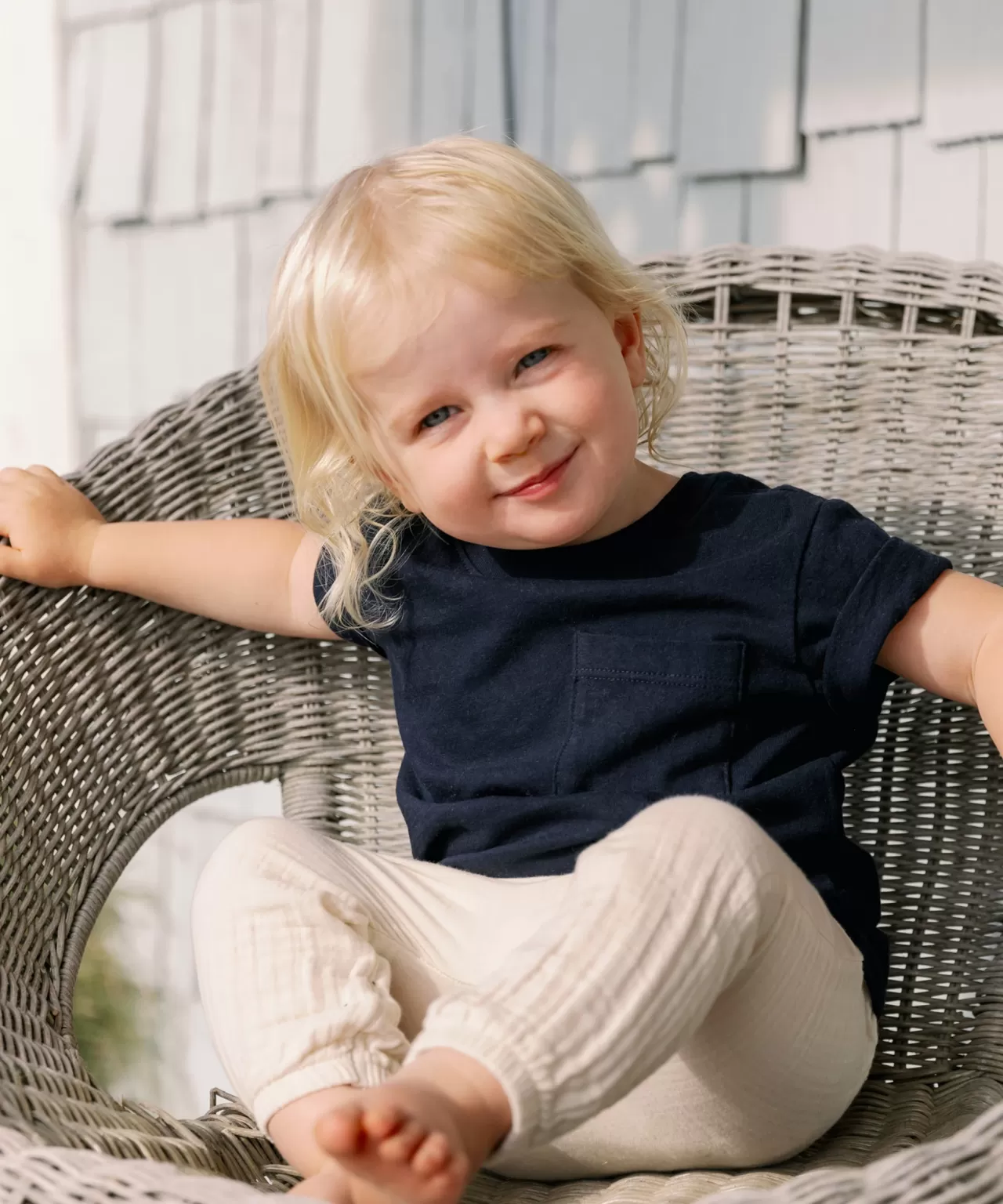 Kids Jenni Kayne Kids' Vintage Pocket Tee