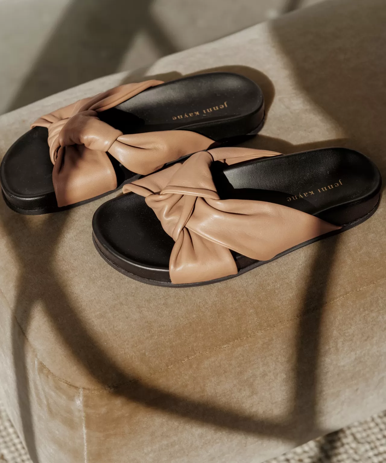 Jenni Kayne Leather Knot Sandal