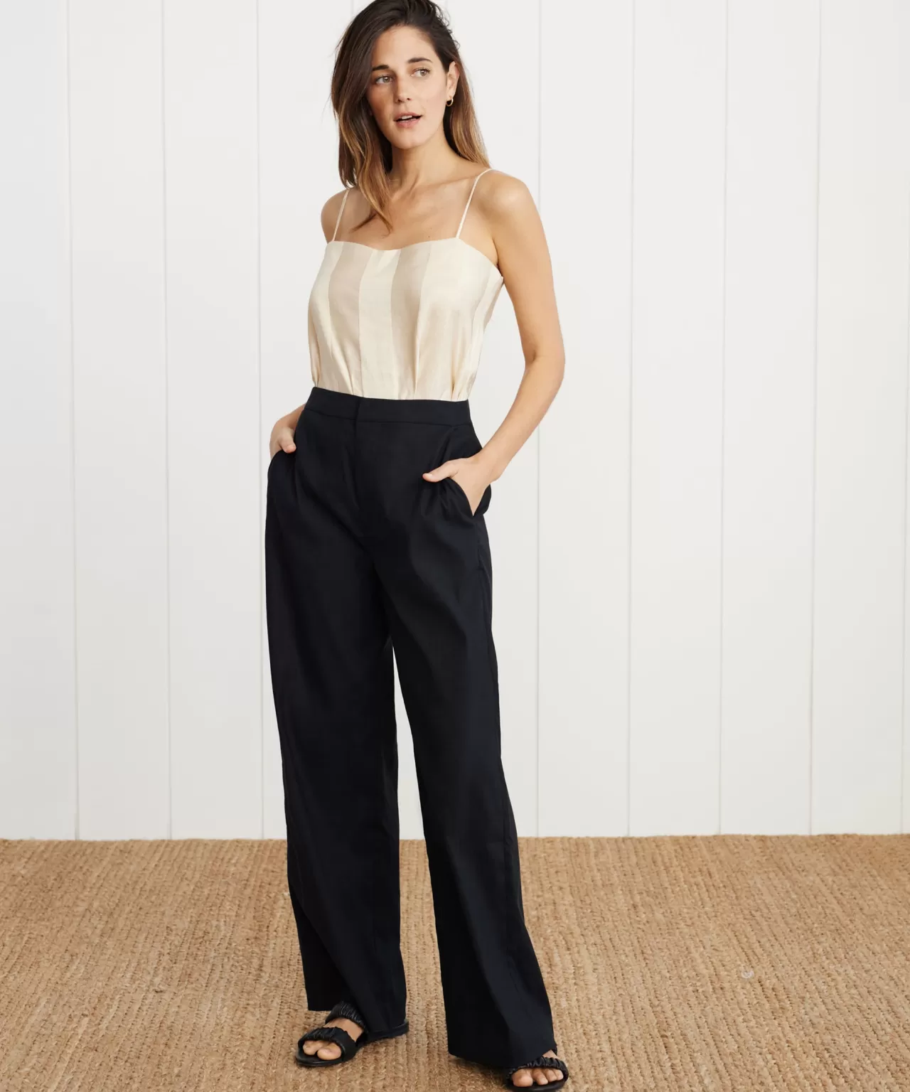 Jenni Kayne Linen Keaton Pant