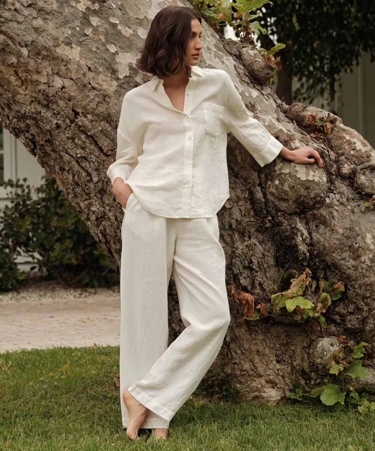 Jenni Kayne Linen Logan Pant