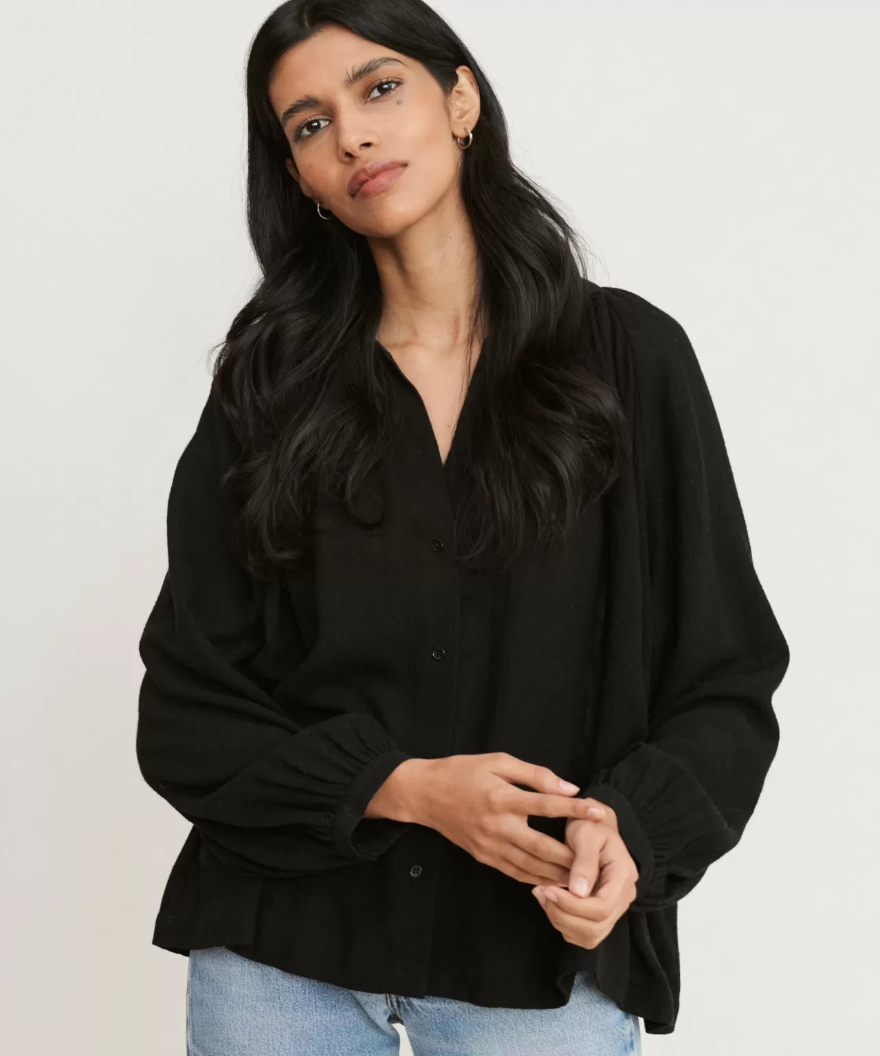 Jenni Kayne Long-Sleeve Willow Blouse