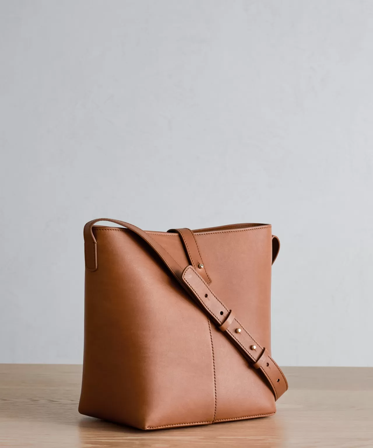 Jenni Kayne Mini Leather Bucket Bag