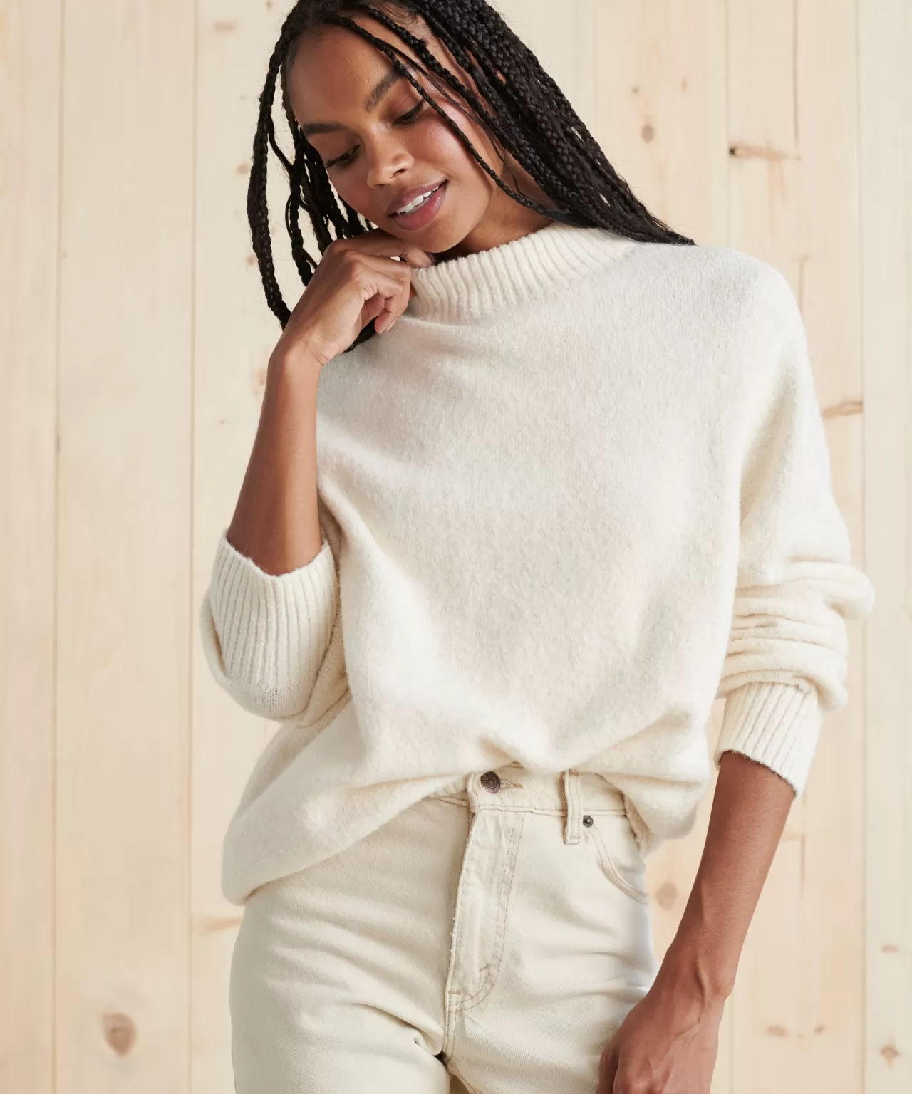 Jenni Kayne Oversized Cotton Pullover