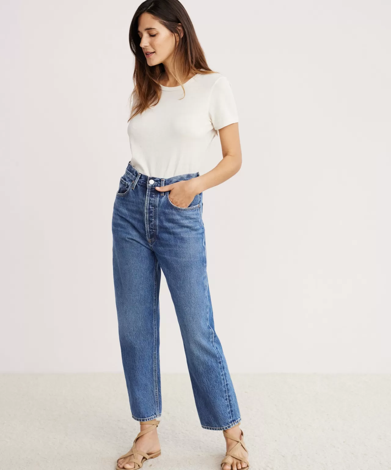 Jenni Kayne 90's Crop Jean